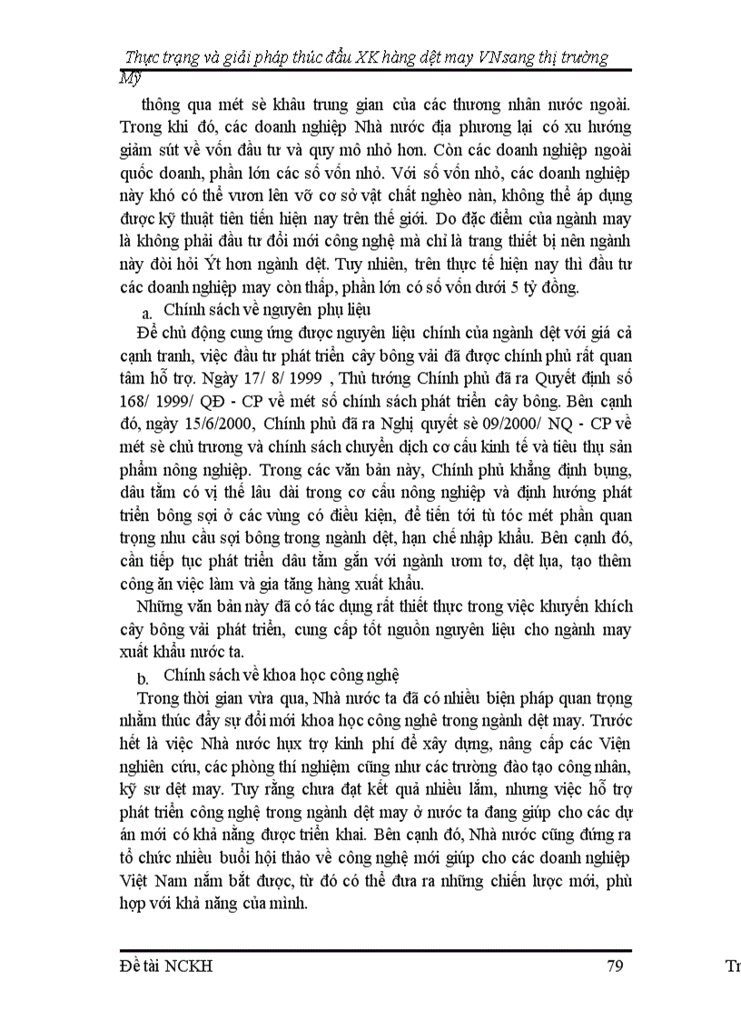 image for page Thực trạng và giải pháp thúc đẩy xuất khẩu hàng dệt may Việt Nam vào thị trường Mỹ