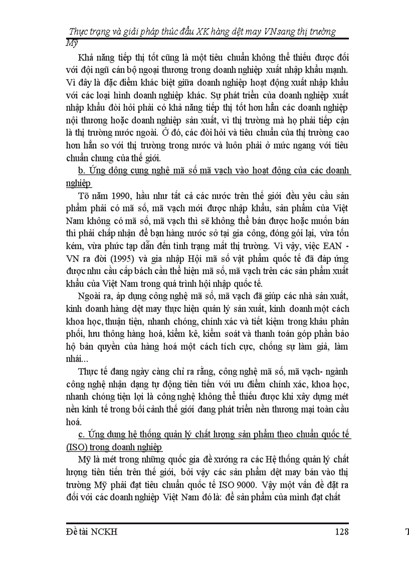 image for page Thực trạng và giải pháp thúc đẩy xuất khẩu hàng dệt may Việt Nam vào thị trường Mỹ