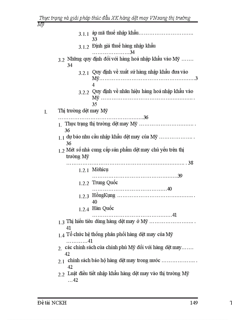 image for page Thực trạng và giải pháp thúc đẩy xuất khẩu hàng dệt may Việt Nam vào thị trường Mỹ