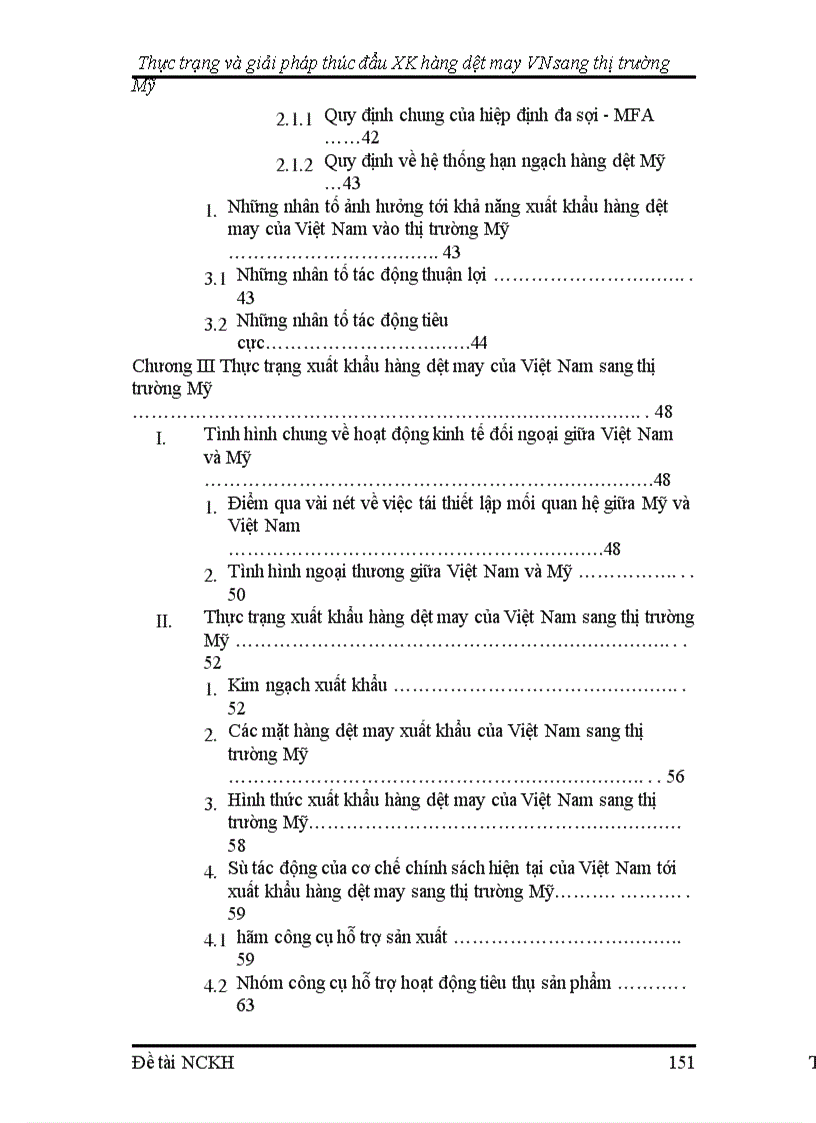 image for page Thực trạng và giải pháp thúc đẩy xuất khẩu hàng dệt may Việt Nam vào thị trường Mỹ
