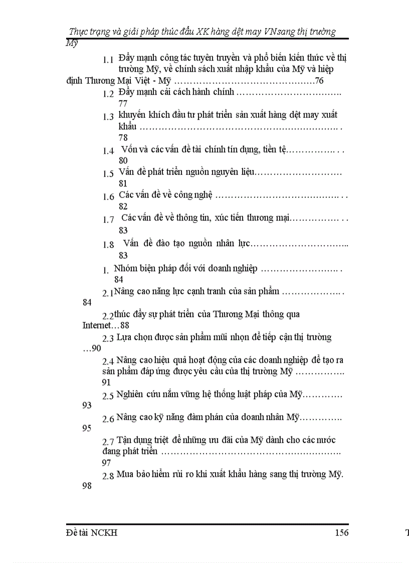 image for page Thực trạng và giải pháp thúc đẩy xuất khẩu hàng dệt may Việt Nam vào thị trường Mỹ