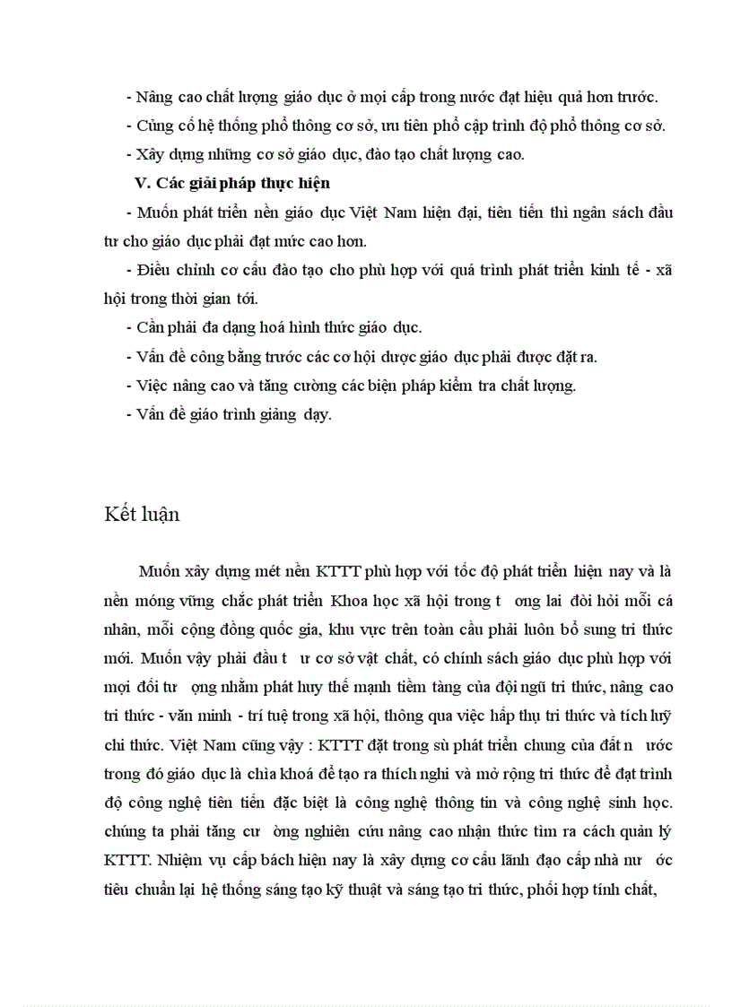 image for page Kinh tế tri thức và Giáo dục - đào tạo, phát triển nhân lực ở Việt Nam