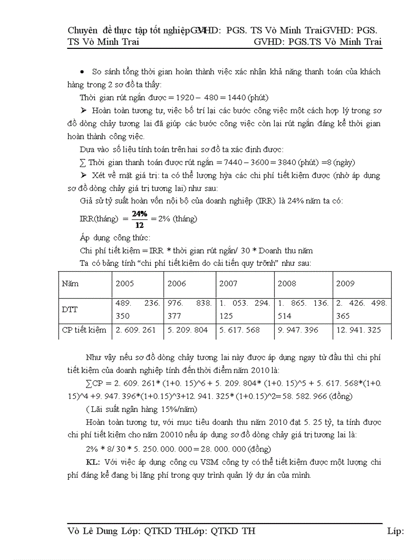 image for page Ứng dụng các nguyên lý của Lean và công cụ VSM để cải tiến quy trình quản lý dự án tại công ty TNHH P&Q Solution.