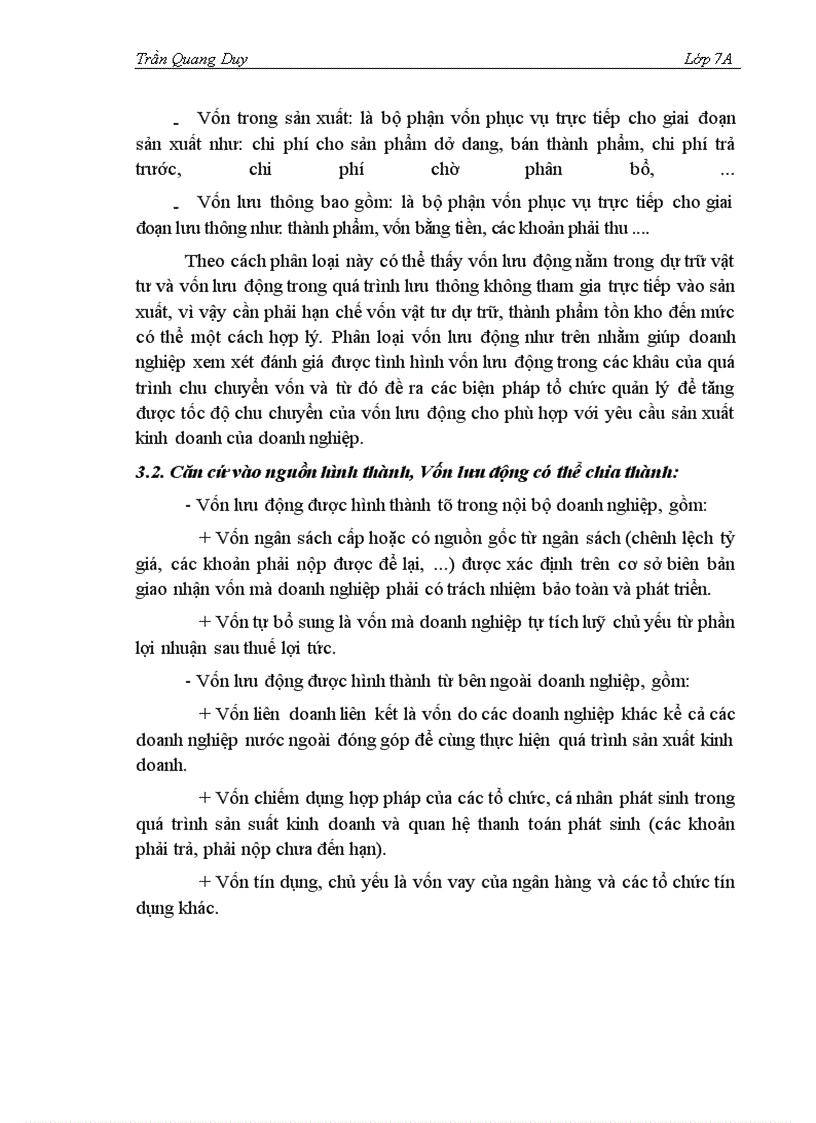 image for page Một số giải pháp nhằm nâng cao hiệu quả quản lý và sử dụng vốn lưu động tại Công ty TNHH Vĩnh Thịnh