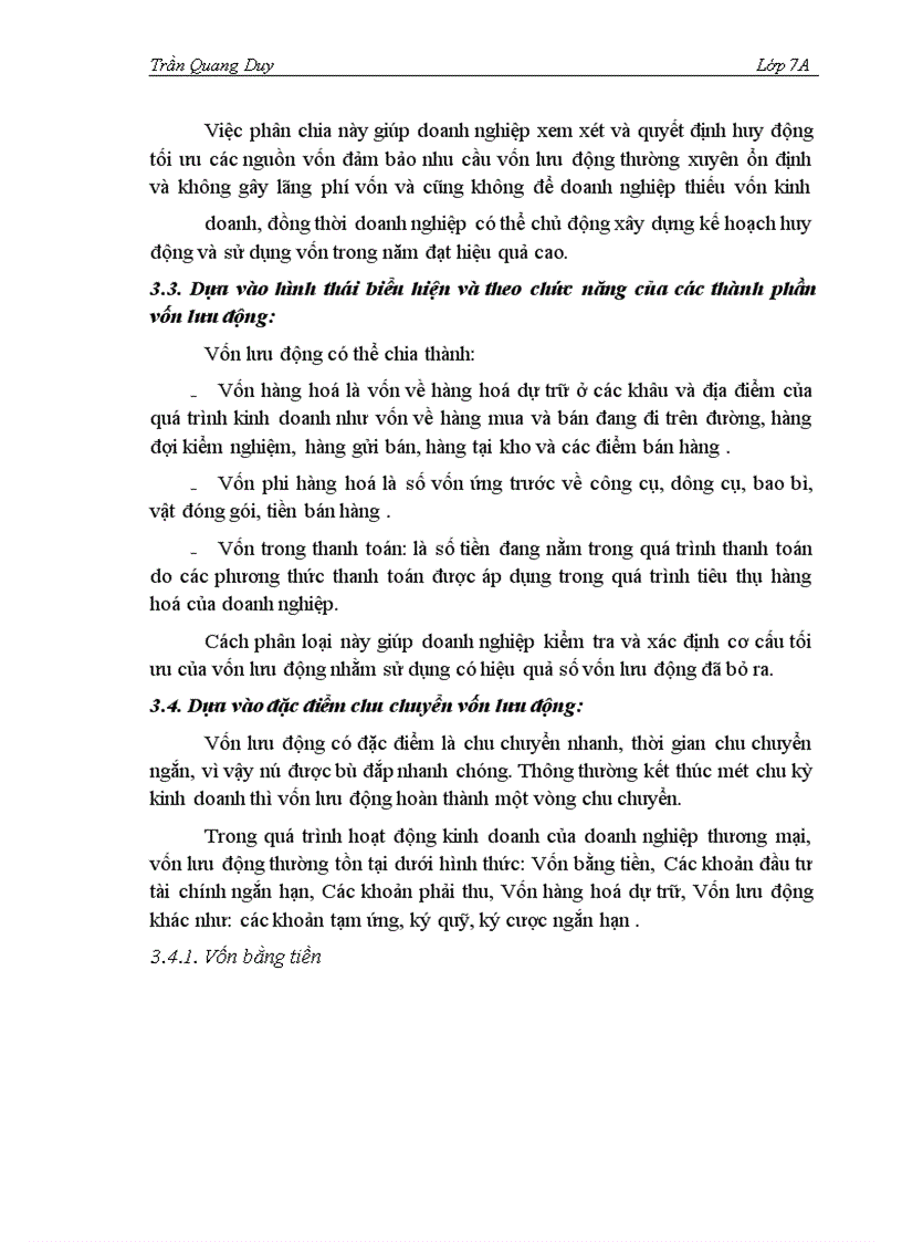 image for page Một số giải pháp nhằm nâng cao hiệu quả quản lý và sử dụng vốn lưu động tại Công ty TNHH Vĩnh Thịnh
