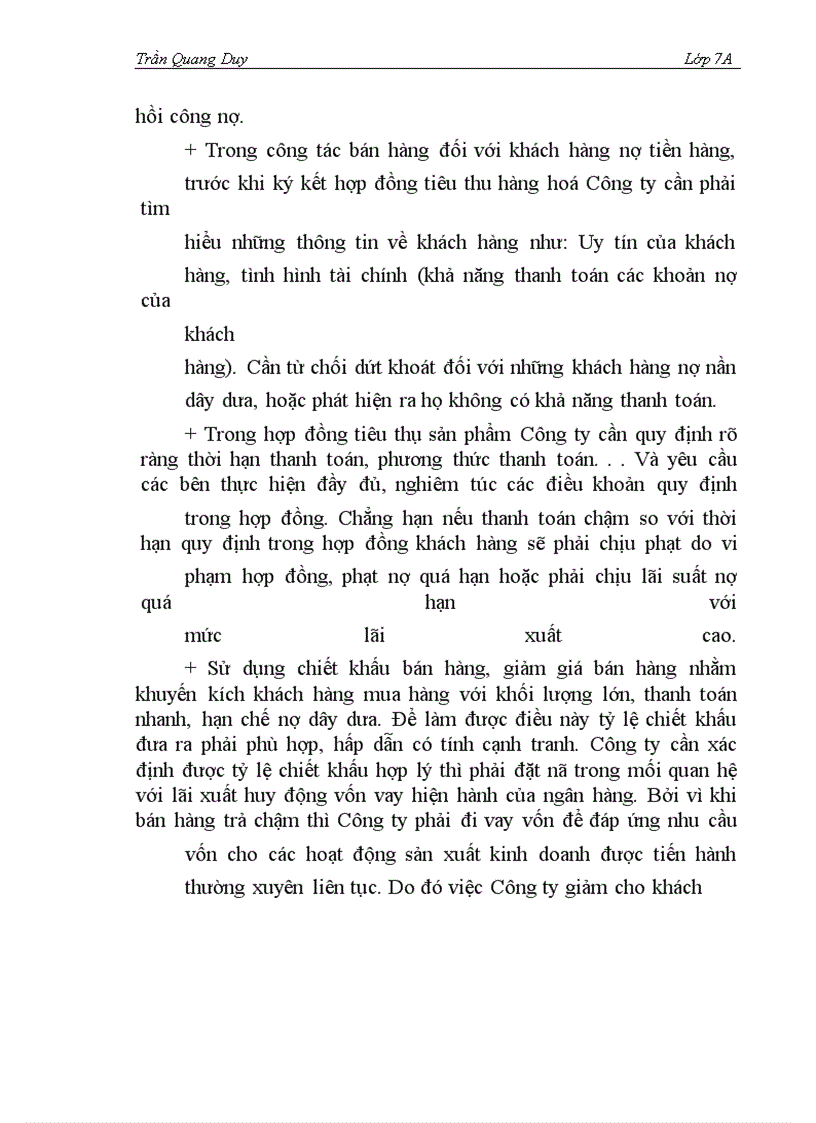 image for page Một số giải pháp nhằm nâng cao hiệu quả quản lý và sử dụng vốn lưu động tại Công ty TNHH Vĩnh Thịnh