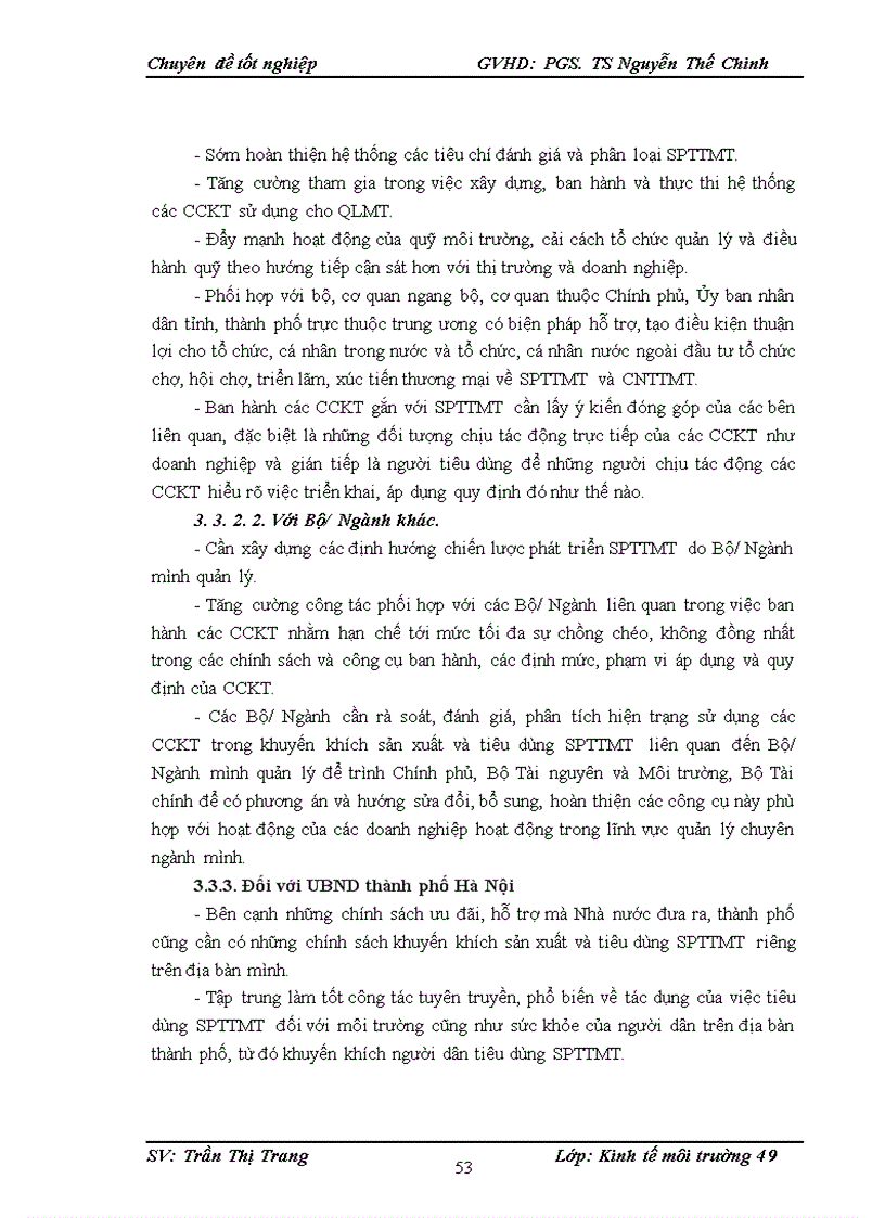 image for page Sử dụng công cụ kinh tế nhằm khuyến khích sản xuất và tiêu dùng sản phẩm thân thiện môi trường: Nghiên cứu điển hình trên địa bàn Hà Nội