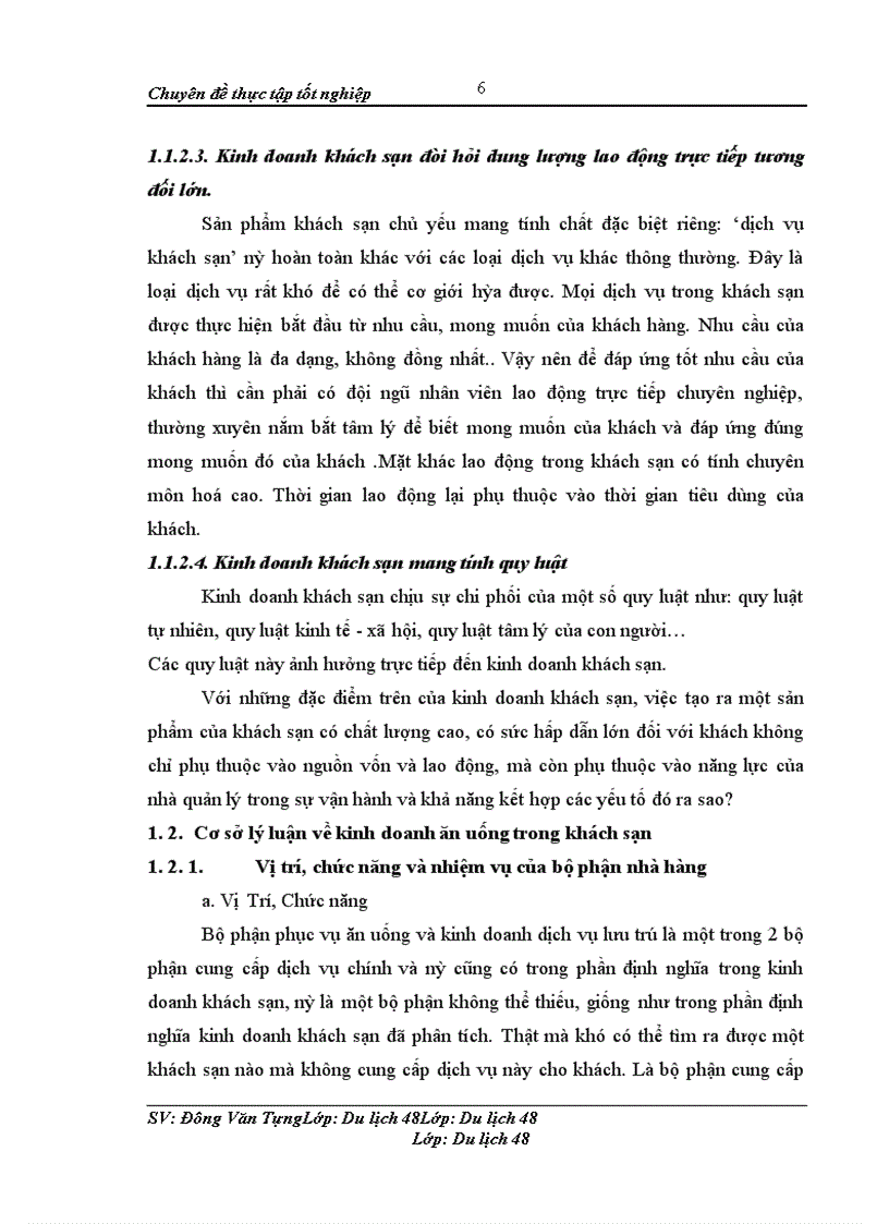 image for page Nâng cao chất lượng dịch vụ trong kinh doanh nhà hàng tại khách sạn Bảo Sơn Hà Nội - Thực trạng, phương hướng và giải pháp