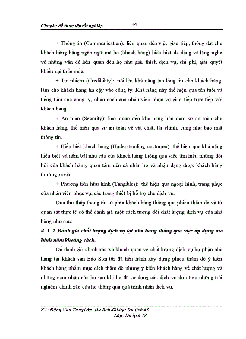 image for page Nâng cao chất lượng dịch vụ trong kinh doanh nhà hàng tại khách sạn Bảo Sơn Hà Nội - Thực trạng, phương hướng và giải pháp