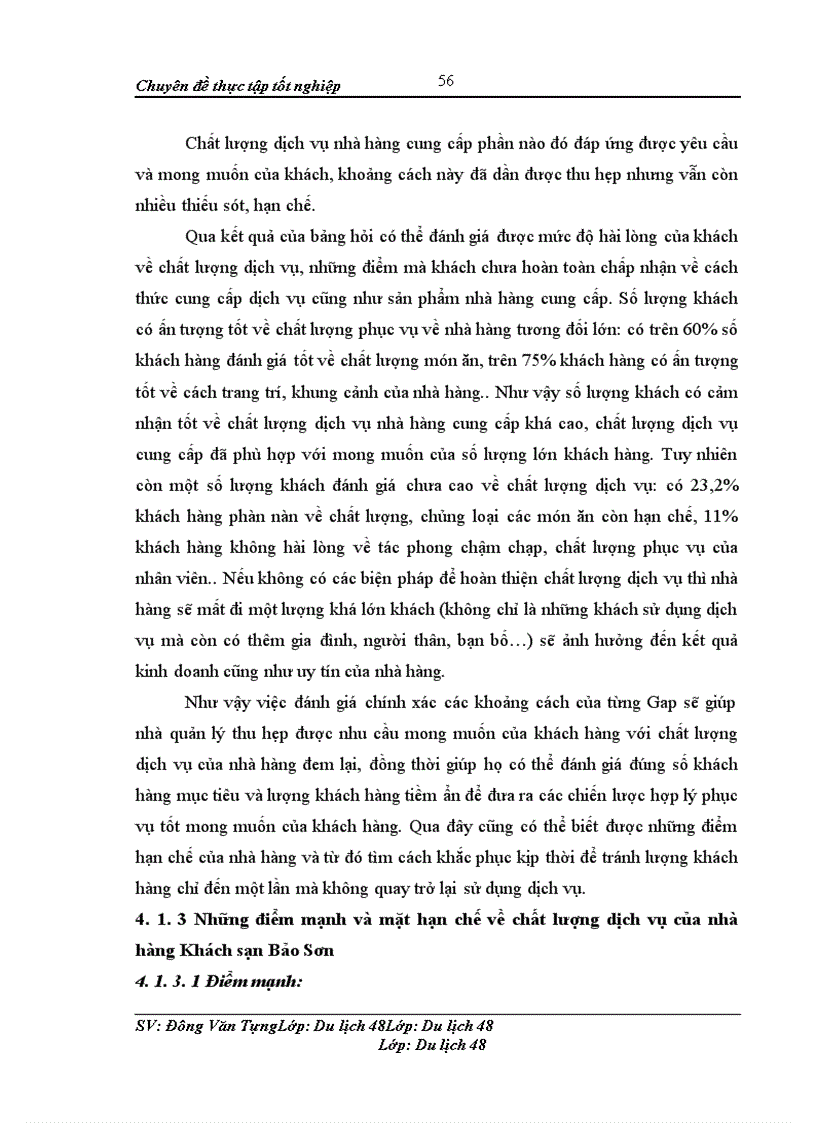 image for page Nâng cao chất lượng dịch vụ trong kinh doanh nhà hàng tại khách sạn Bảo Sơn Hà Nội - Thực trạng, phương hướng và giải pháp