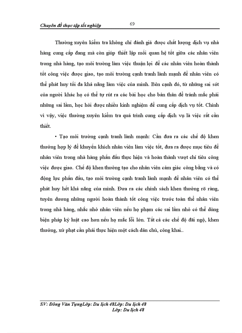 image for page Nâng cao chất lượng dịch vụ trong kinh doanh nhà hàng tại khách sạn Bảo Sơn Hà Nội - Thực trạng, phương hướng và giải pháp