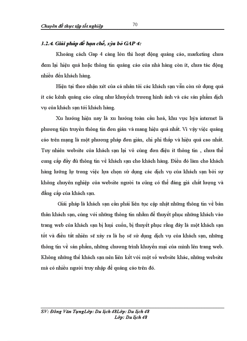image for page Nâng cao chất lượng dịch vụ trong kinh doanh nhà hàng tại khách sạn Bảo Sơn Hà Nội - Thực trạng, phương hướng và giải pháp
