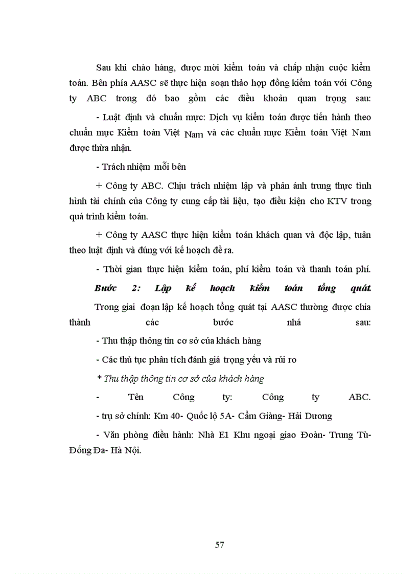 image for page Kiểm toán Báo cáo kết quả hoạt động kinh doanh do công ty dịch vụ tư vấn tài chính kế toán và kiểm toán (AASC) thực hiện