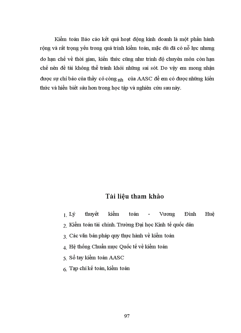 image for page Kiểm toán Báo cáo kết quả hoạt động kinh doanh do công ty dịch vụ tư vấn tài chính kế toán và kiểm toán (AASC) thực hiện