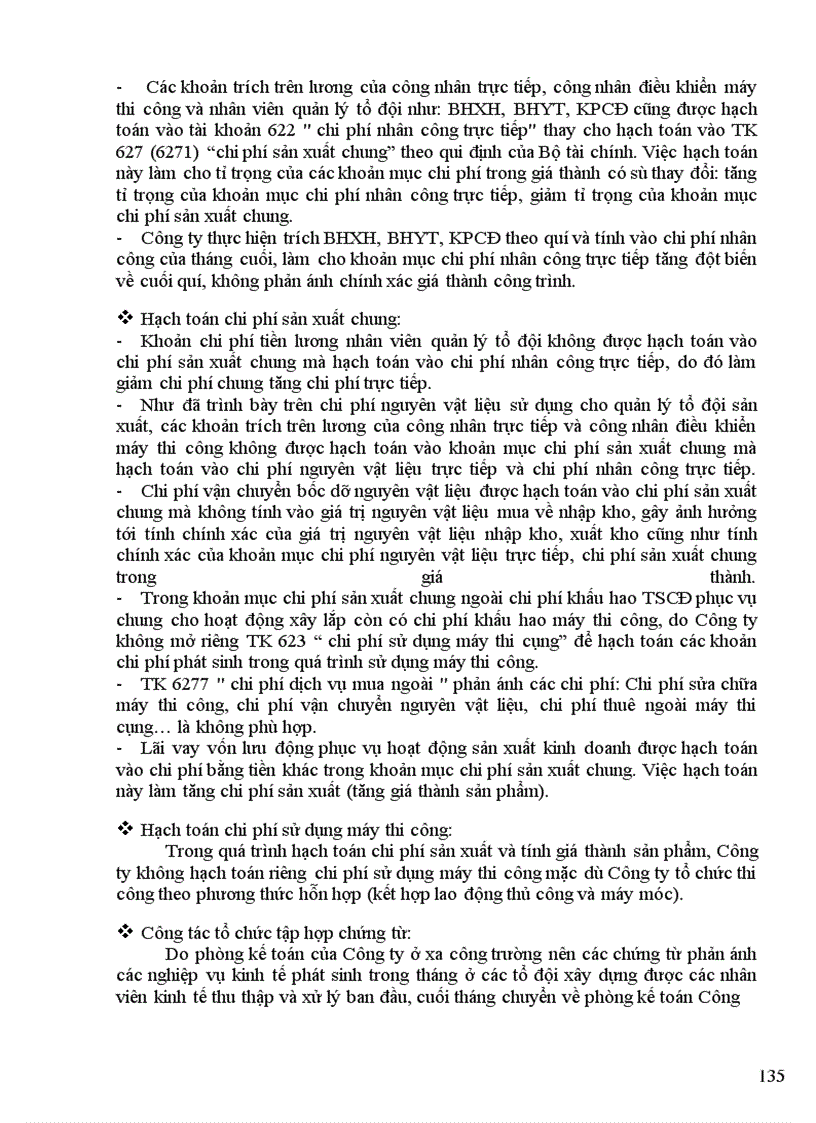 image for page Hoàn thiện công tác kế toán chi phí sản xuất và tính giá thành sản xuất sản phẩm xây lắp tại Công ty xây dựng Sông Đà
