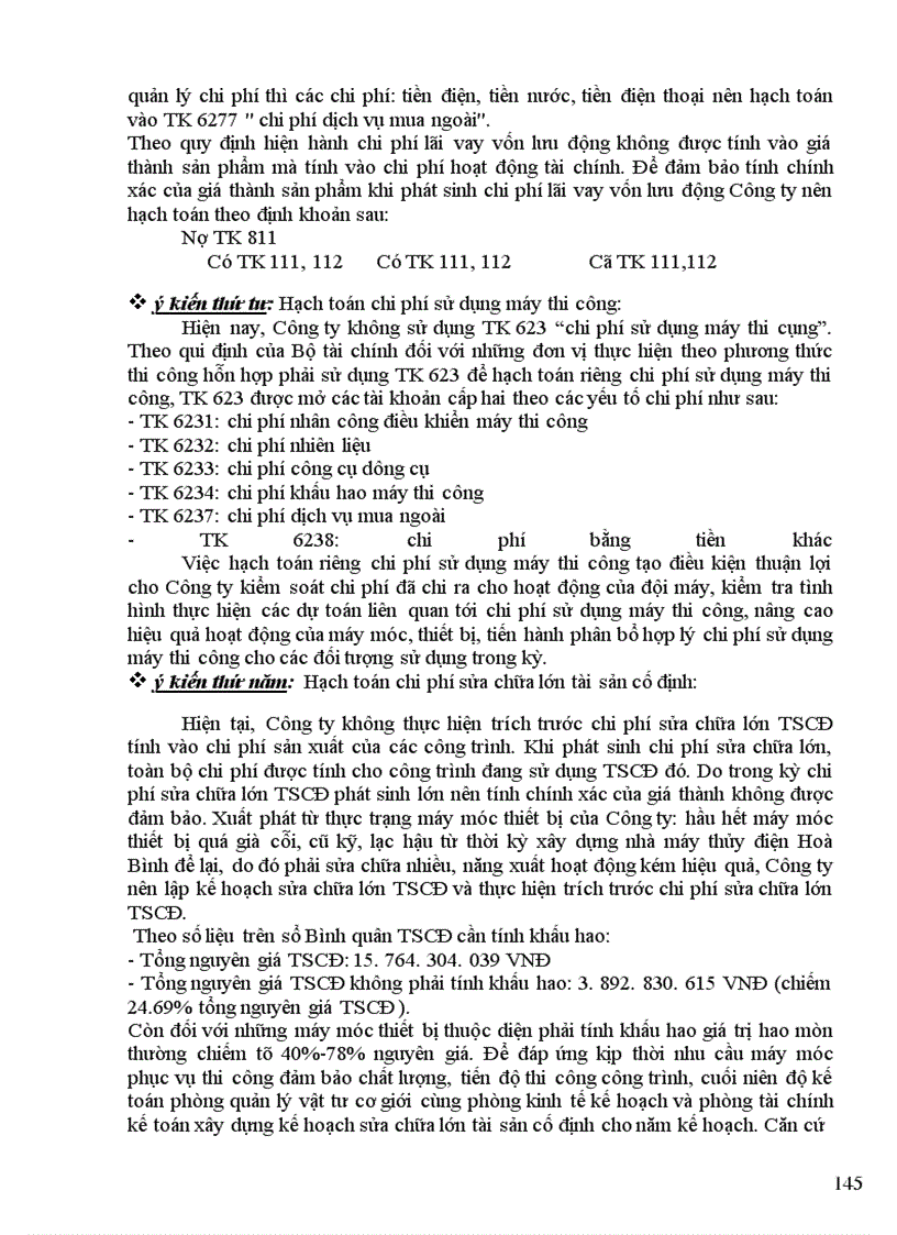 image for page Hoàn thiện công tác kế toán chi phí sản xuất và tính giá thành sản xuất sản phẩm xây lắp tại Công ty xây dựng Sông Đà