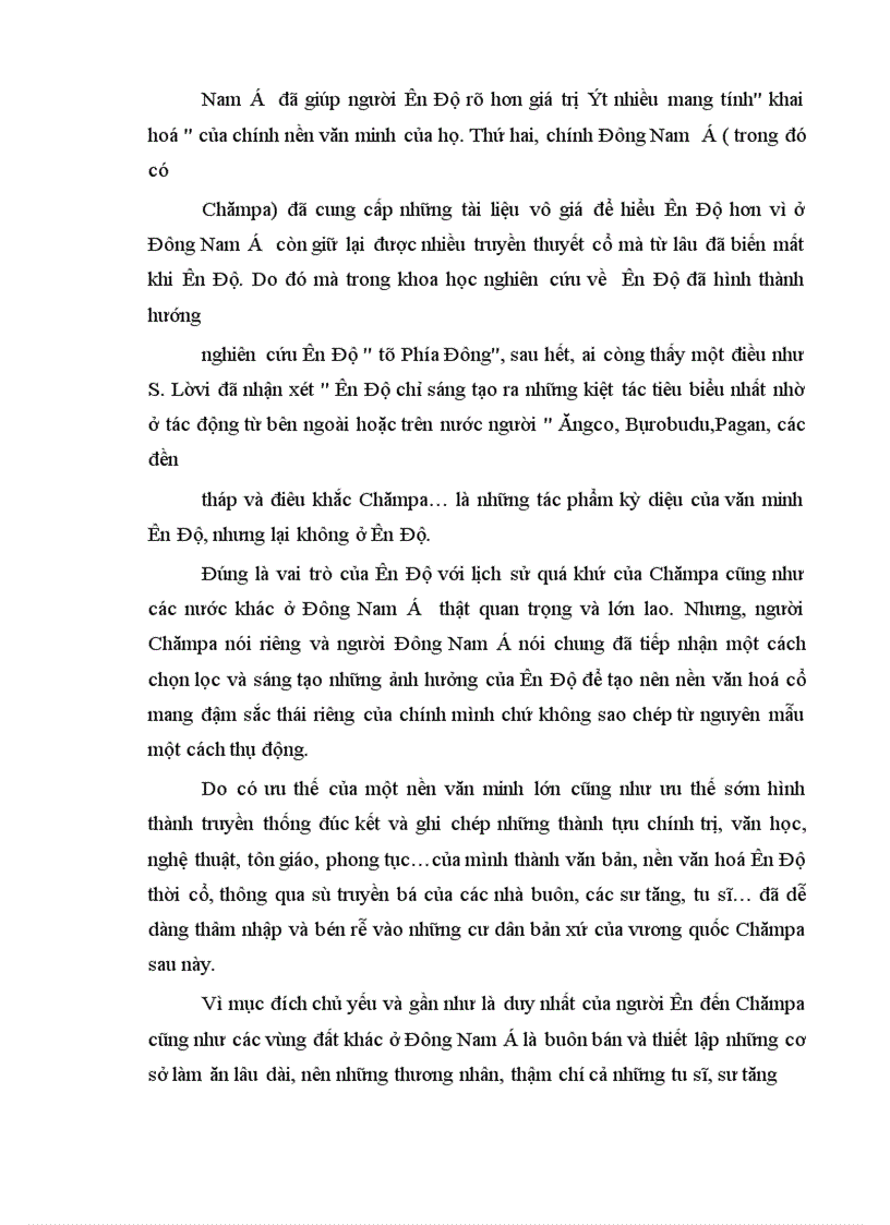 image for page Ảnh hưởng của văn hoá ấn Độ đến tộc người Chăm ở Việt Nam