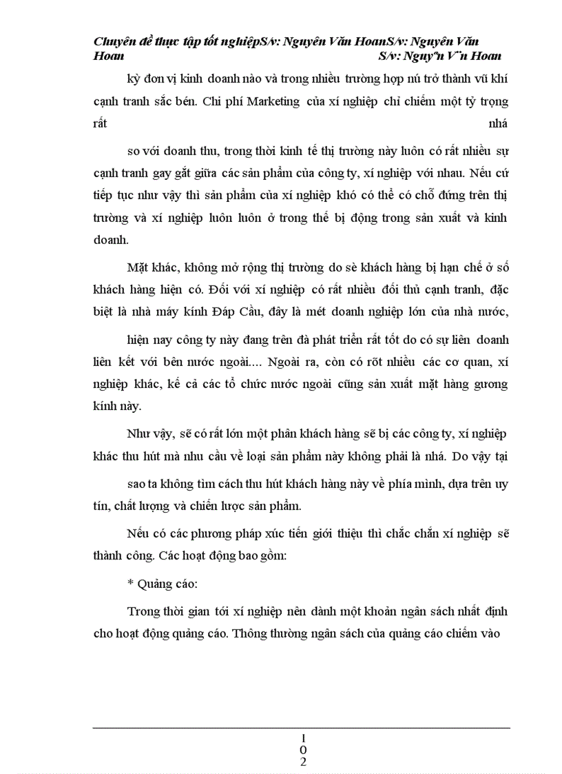 image for page Nghiên cứu một số biện pháp nhằm thúc đẩy hoạt động tiêu thụ sản phẩm ở Xí nghiệp kính Long Giang