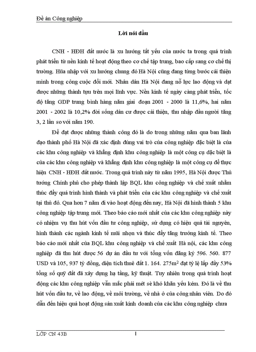 image for page Nâng cao hiệu quả hoạt động sản xuất kinh doanh của các khu công nghiệp tập trung Hà Nội