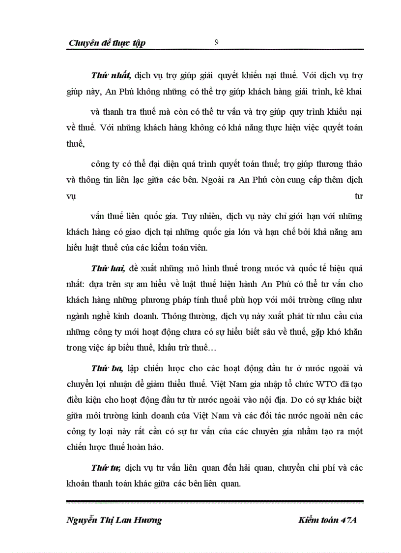 image for page Tìm hiểu thực trạng đánh giá trọng yếu và rủi ro kiểm toán do công ty TNHH kiểm toán An Phú