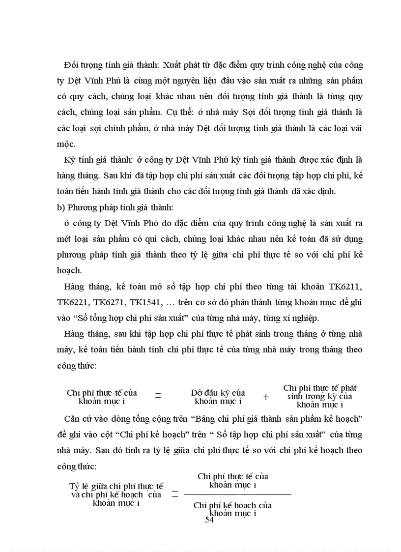 image for page Báo cáo thực tập tại công ty Dệt Vĩnh Phú.