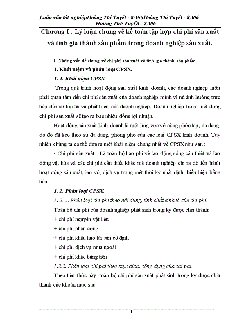 image for page Hoàn thiện công tác kế toán tập hợp chi phí sản xuất và tính giá thành sản phẩm tại Công ty Cổ Phần Trúc Thôn - Mỏ Đôlômít Thanh Hoá