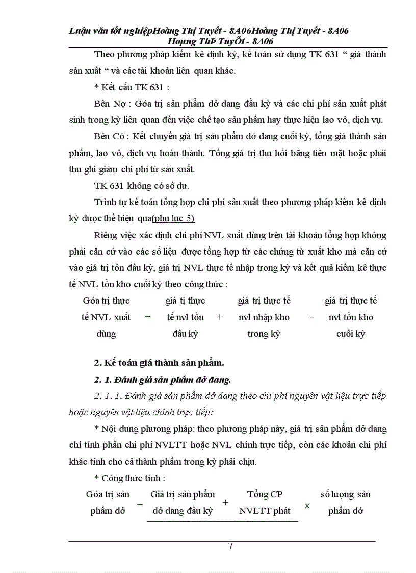 image for page Hoàn thiện công tác kế toán tập hợp chi phí sản xuất và tính giá thành sản phẩm tại Công ty Cổ Phần Trúc Thôn - Mỏ Đôlômít Thanh Hoá