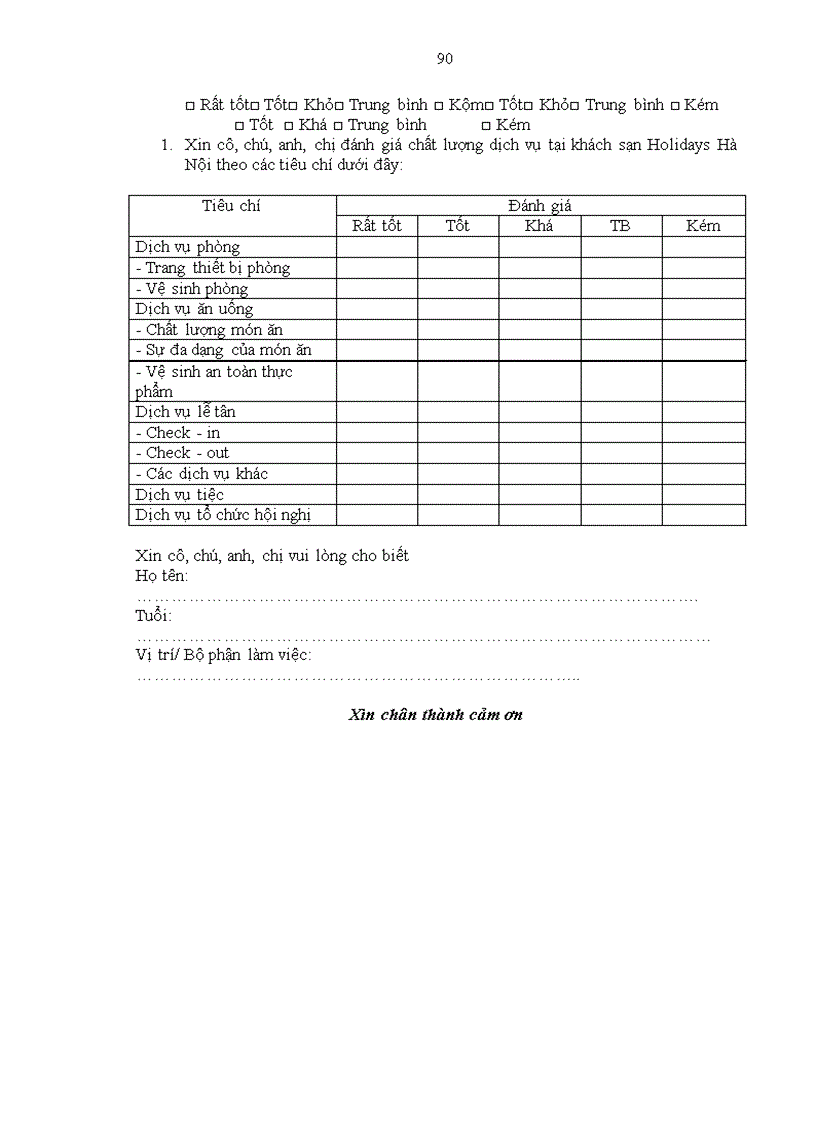 image for page Giải pháp đẩy mạnh hoạt động marketing nội bộ tại khách sạn Holidays Hà Nội