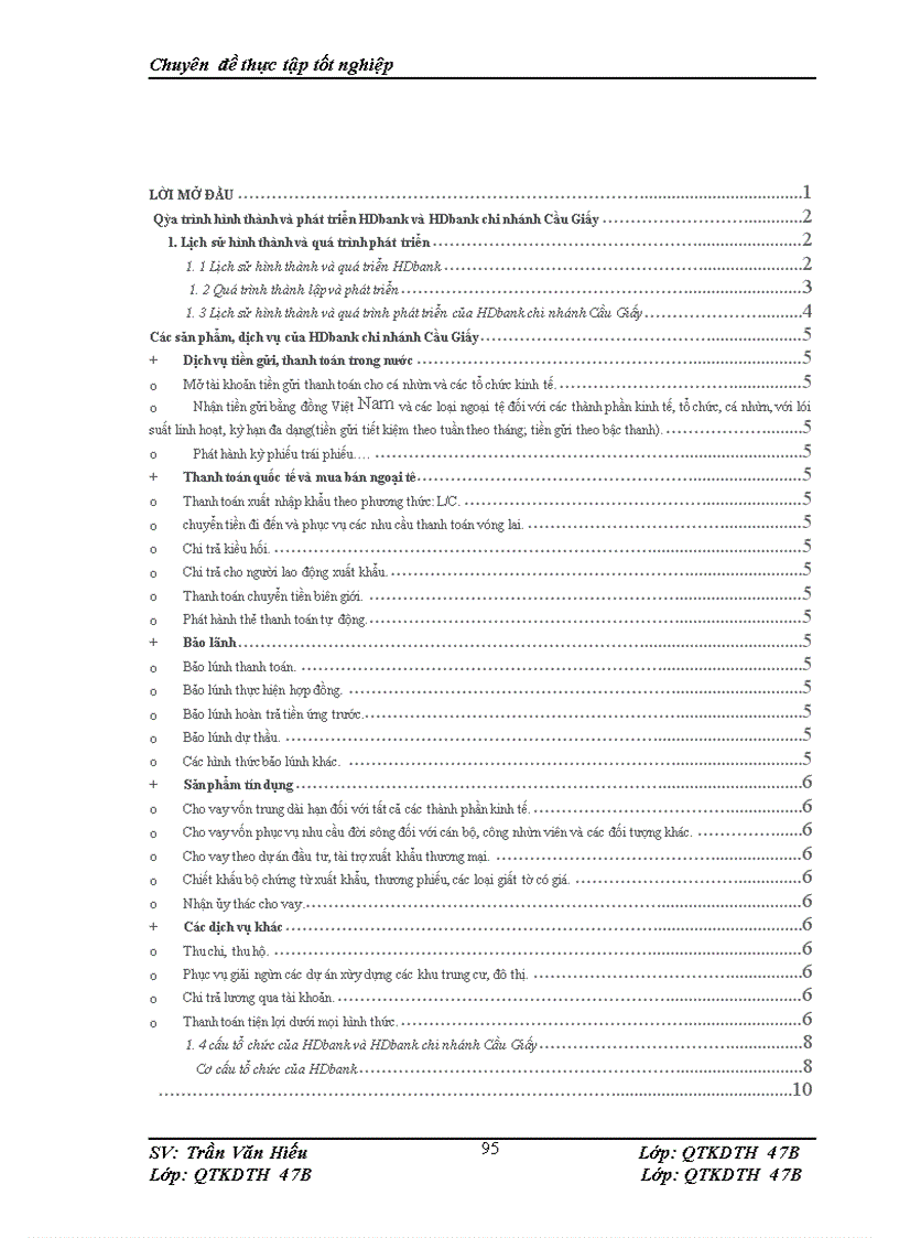 image for page Thực trạng và giải pháp tăng cường huy động vốn của HDbank chi nhánh Cầu Giấy