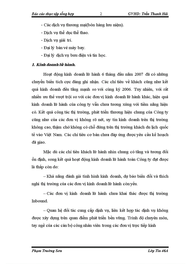 image for page Tổng quan về công ty cổ phần du lịch bưu điện