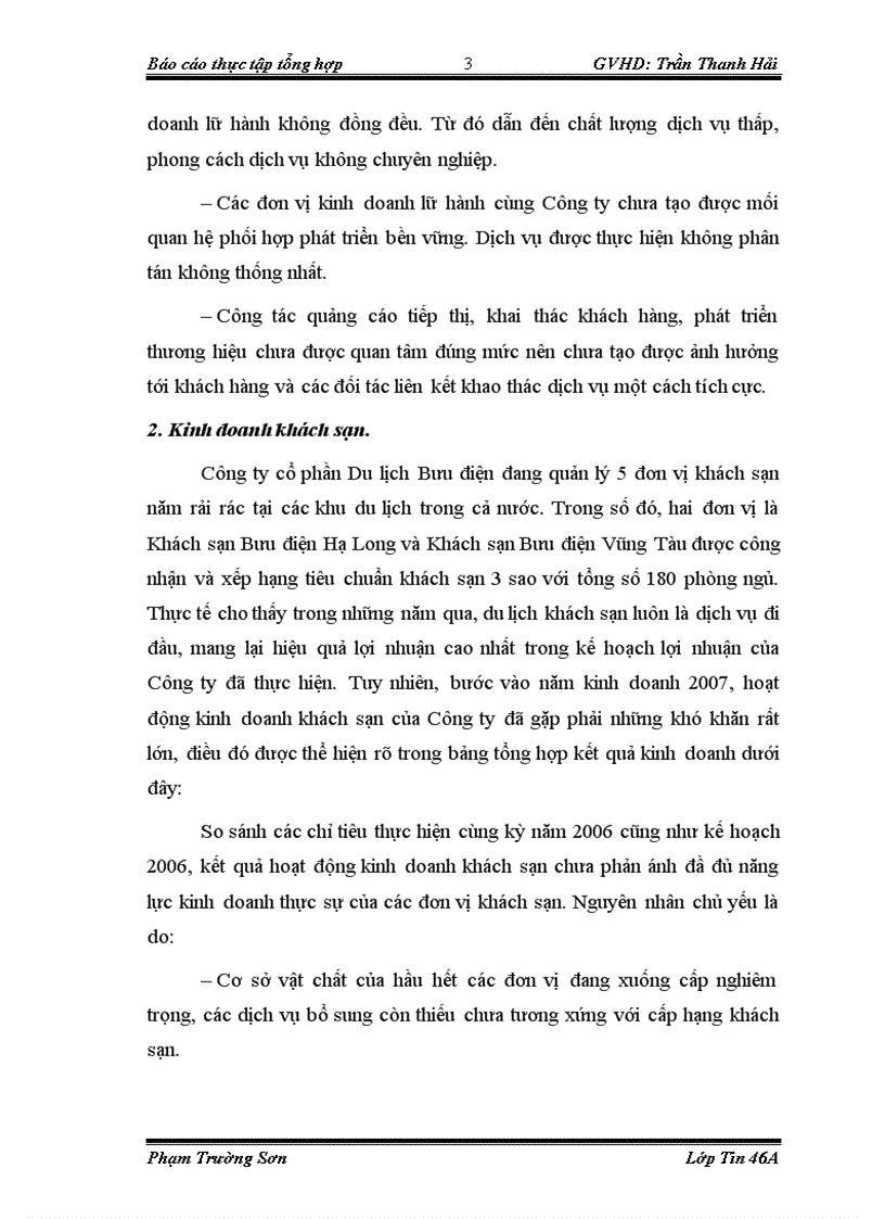 image for page Tổng quan về công ty cổ phần du lịch bưu điện