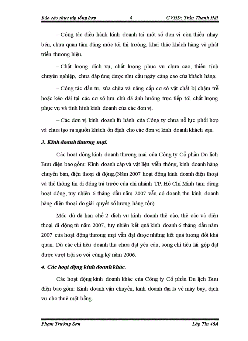 image for page Tổng quan về công ty cổ phần du lịch bưu điện