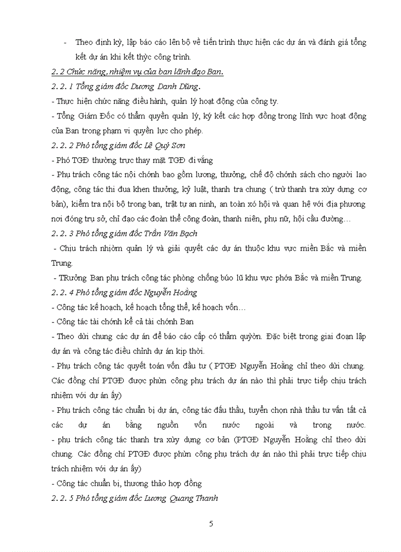 image for page Khái quát về ban quản lý dự án 1- bộ giao thông vận tải