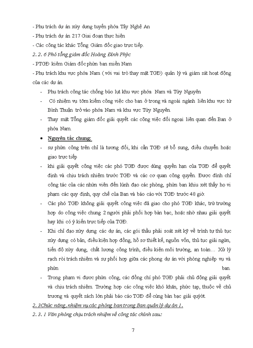image for page Khái quát về ban quản lý dự án 1- bộ giao thông vận tải
