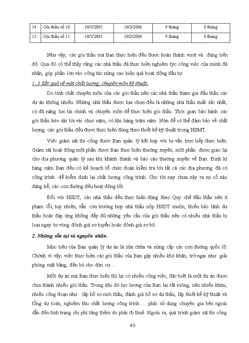 image for page Khái quát về ban quản lý dự án 1- bộ giao thông vận tải