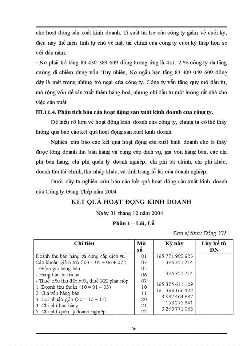 image for page Báo cáo thực tập tổng hợp tại Công ty Gang Thép Thái Nguyên