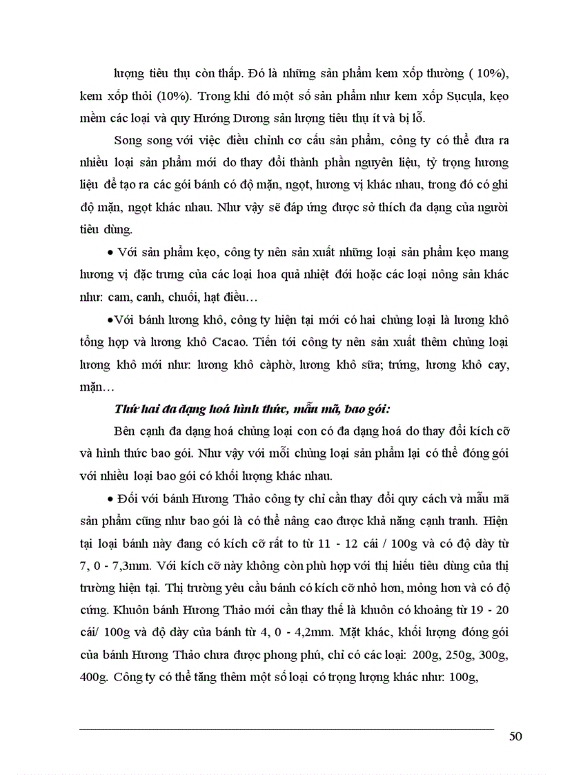 image for page Một số biện pháp nâng cao khả năng cạnh tranh của công ty bánh kẹo Hải Châu