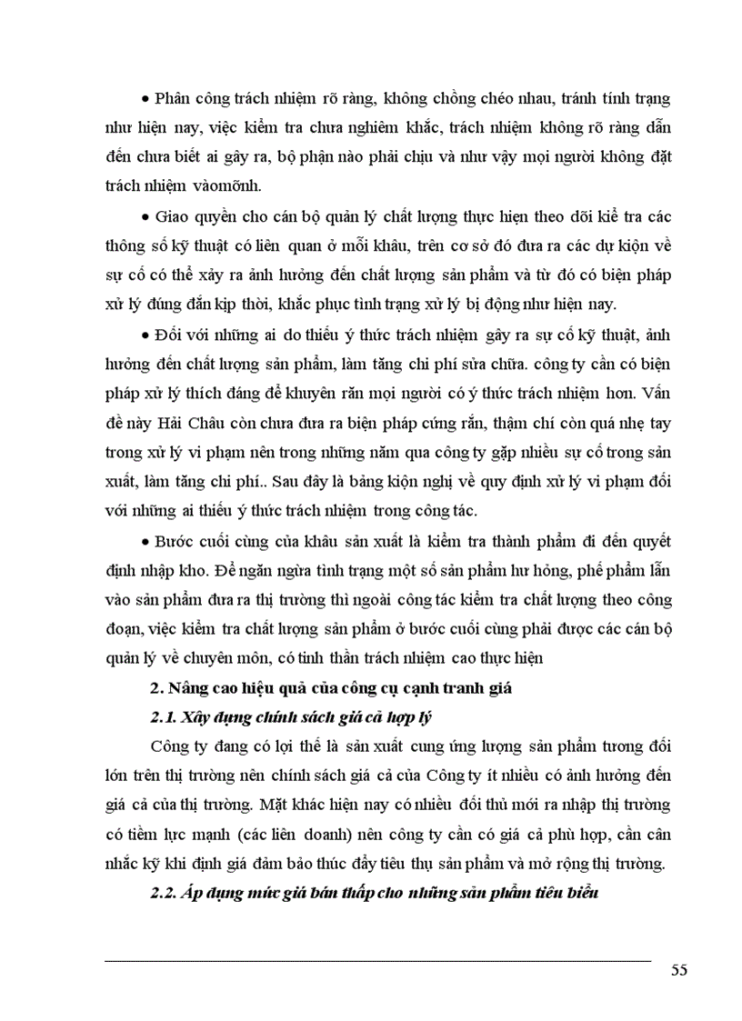 image for page Một số biện pháp nâng cao khả năng cạnh tranh của công ty bánh kẹo Hải Châu
