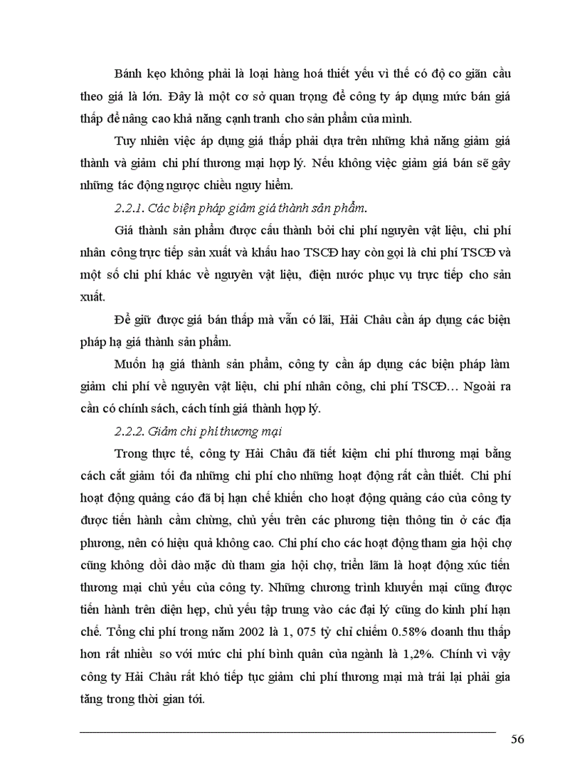 image for page Một số biện pháp nâng cao khả năng cạnh tranh của công ty bánh kẹo Hải Châu
