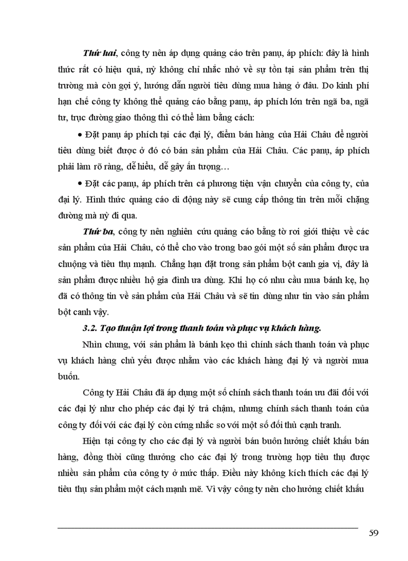 image for page Một số biện pháp nâng cao khả năng cạnh tranh của công ty bánh kẹo Hải Châu