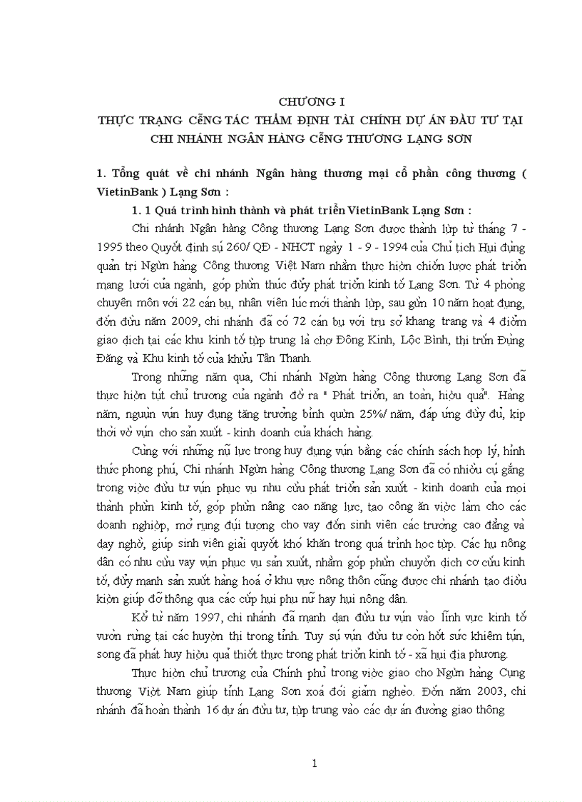image for page Giải pháp hoàn thiện công tác thẩm định tài chính dự án đầu từ tại chi nhánh ngân hàng công thươnG LẠNG SƠN