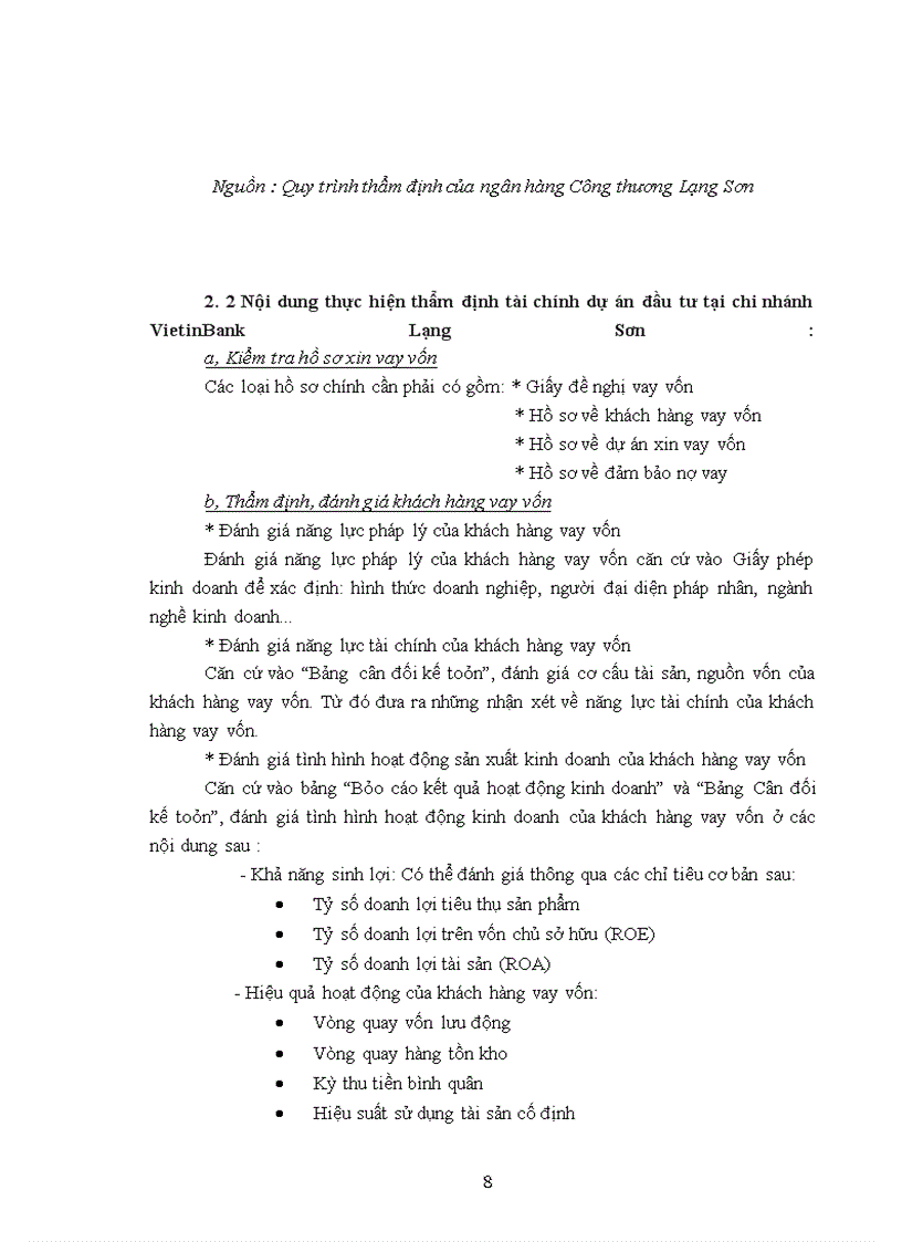 image for page Giải pháp hoàn thiện công tác thẩm định tài chính dự án đầu từ tại chi nhánh ngân hàng công thươnG LẠNG SƠN