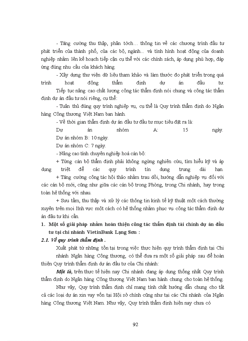 image for page Giải pháp hoàn thiện công tác thẩm định tài chính dự án đầu từ tại chi nhánh ngân hàng công thươnG LẠNG SƠN