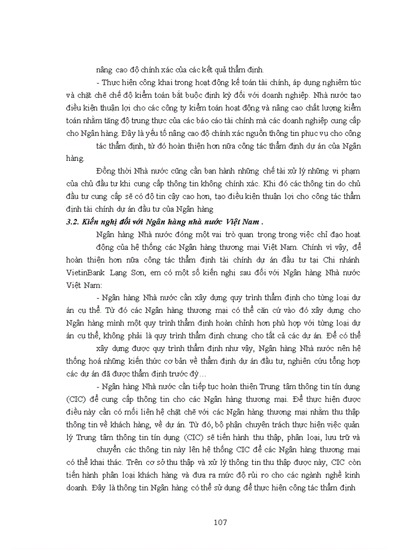 image for page Giải pháp hoàn thiện công tác thẩm định tài chính dự án đầu từ tại chi nhánh ngân hàng công thươnG LẠNG SƠN