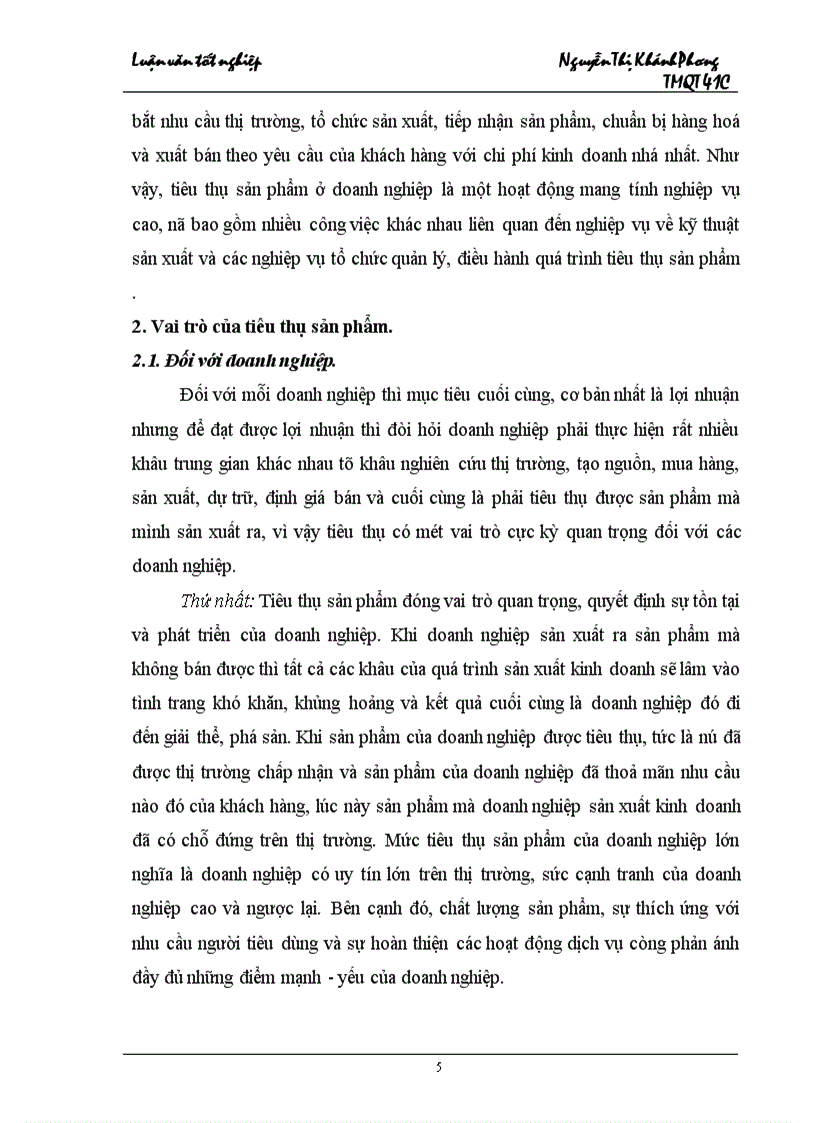 image for page Một số giải pháp thúc đẩy hoạt động tiêu thụ sản phẩm của Công ty Rượu Hà Nội