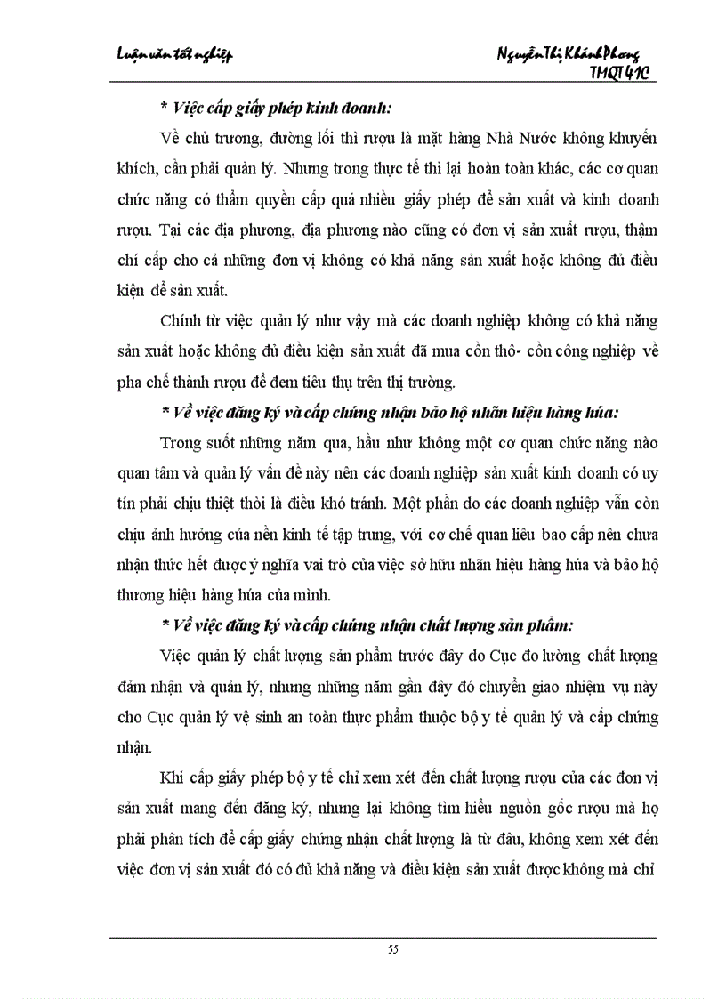 image for page Một số giải pháp thúc đẩy hoạt động tiêu thụ sản phẩm của Công ty Rượu Hà Nội