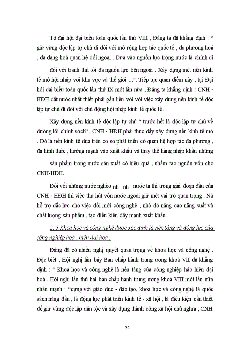 image for page Vận dụng quan điểm toàn diện trong vấn đề thực hiện công cuộc công nghiệp hoá hiện đại hoá ở Việt Nam hiện nay
