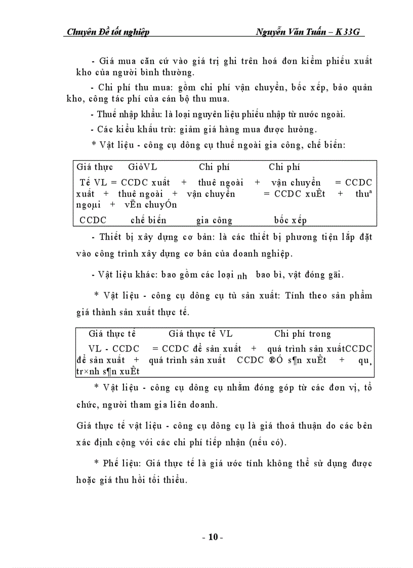 image for page Kế toán vật liệu - công cụ dụng cụ tại Công ty Môi Trường Ba Đình