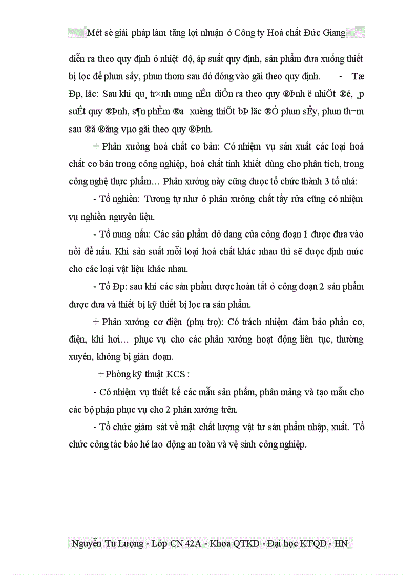 image for page Một số giải pháp làm tăng lợi nhuận ở Công ty Hoá chất Đức Giang