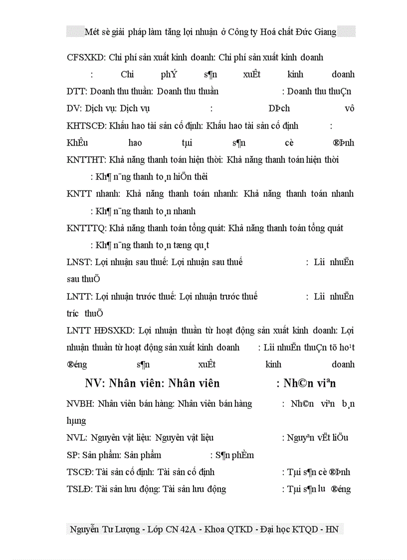 image for page Một số giải pháp làm tăng lợi nhuận ở Công ty Hoá chất Đức Giang